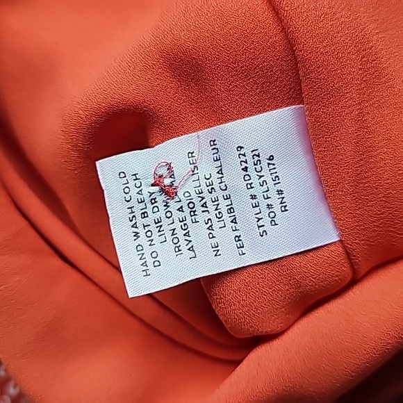 LULU'S Castana Rust Red Print Button-Up Dress - Picture 10 of 10